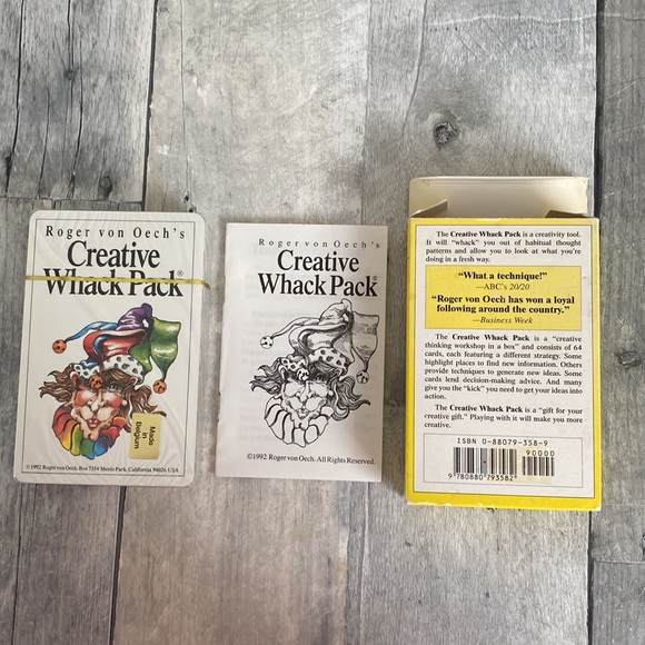 Roger von Oech's Creative Wack Pack (Sealed) - Picture 6 of 8